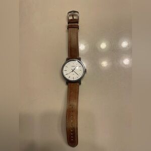 Leather Fossil Watch